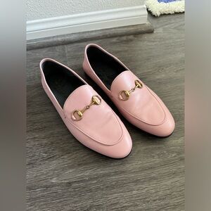 Gucci Women’s Leather Horsebit Loafer Pink 37